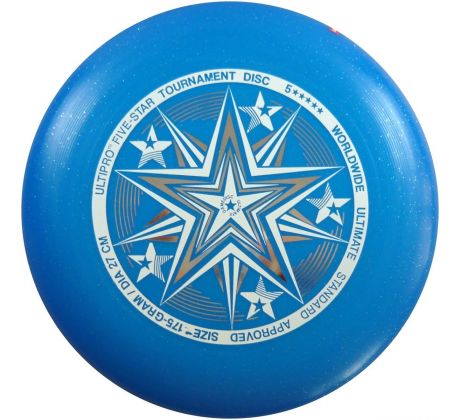 ULTIPRO Five-Star Blue-Sparkle (ultimate frisbee)