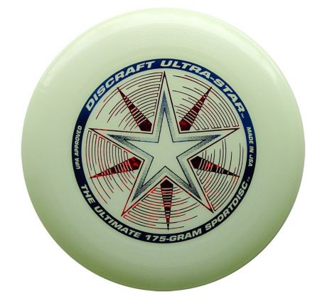 DISCRAFT Ultra-Star Nite Glow - Phosphorus (ultimate frisbee)
