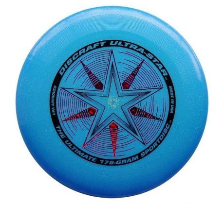 DISCRAFT Ultra-Star Blue-Sparkle (ultimate frisbee)