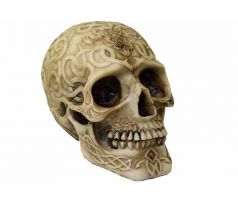Lebka - Skull 16x12x10cm (gothic) ozdobné gotické poháre, figúrky a lebky