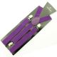 Traky 25mm - Purple (3 clip fashion braces)