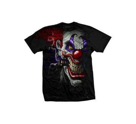 tričko Darkside Clown (men´s t-shirt) Dark Goth Anime T shirts