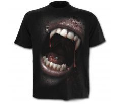 tričko Spiral Goth Fangs (men´s t-shirt)