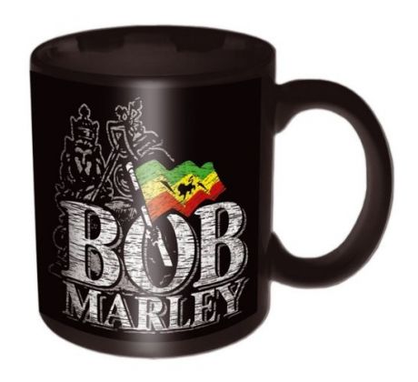 Marley Bob - Rasta - Black  (mug/ hrnček)