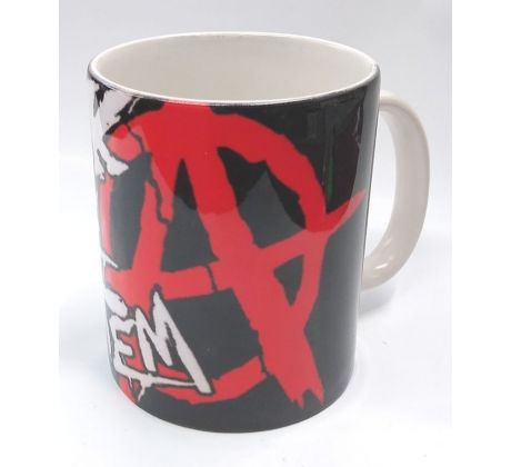 Anarchy - Fuck The System (mug/ hrnček) I CDAQUARIUS.COM Rock Shop