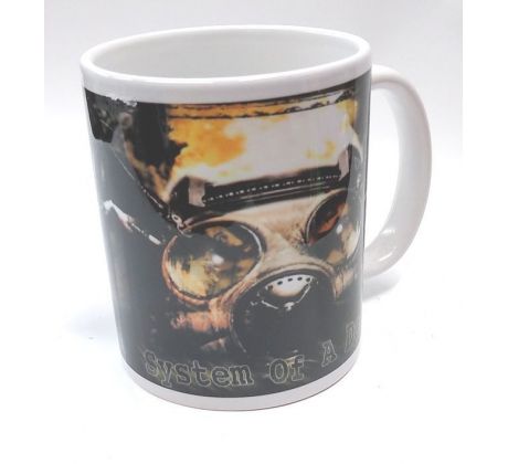 System Of a Down - Mask (mug/ hrnček) I CDAQUARIUS.COM Rock Shop