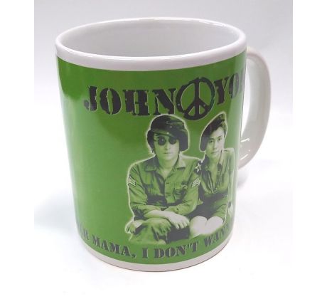 Lennon John & Yoko (mug/ hrnček) I CDAQUARIUS.COM Rock Shop