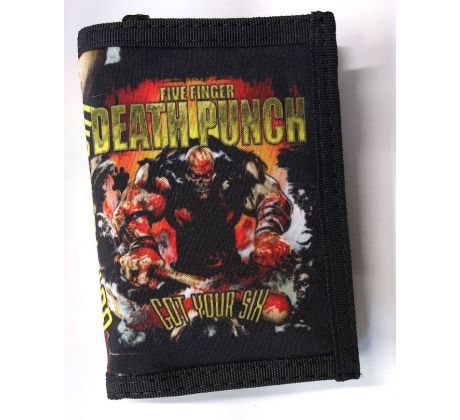 Five Finger Death Punch - Got Your Six (wallet/ peňaženka) CDAQUARIUS.COM