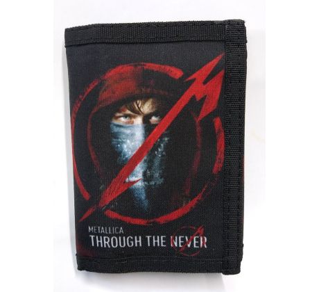 Metallica - Through the Never (wallet/ peňaženka) CDAQUARIUS.COM Rock Shop