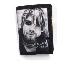 Nirvana - Kurt Cobain Smile (wallet/ peňaženka) CDAQUARIUS.COM Rock Shop