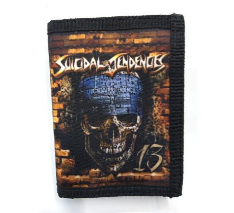 Suicidal Tendencies - 13 (wallet/ peňaženka) CDAQUARIUS.COM Rock Shop