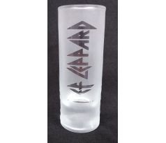 Def Leppard (shot glass/ poldecák) CDAQUARIUS.COM Rock Shop