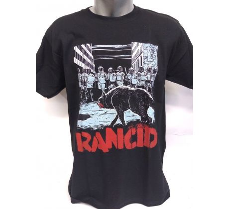 tričko Rancid - Wolf Cops (t-shirt) CDAQUARIUS.COM
