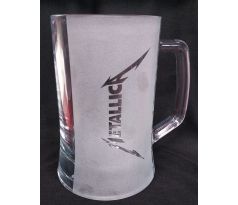 METALLICA - Logo Beer mug glass
