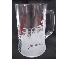 METALLICA - Band Beer mug glass