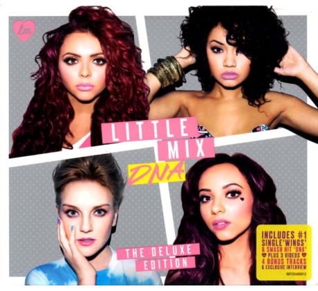 Little Mix - DNA (deluxe) (CD+DVD) audio CD album