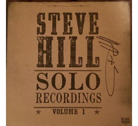 Hill Steve - Solo Recordings Vol.1 (CD) audio CD album