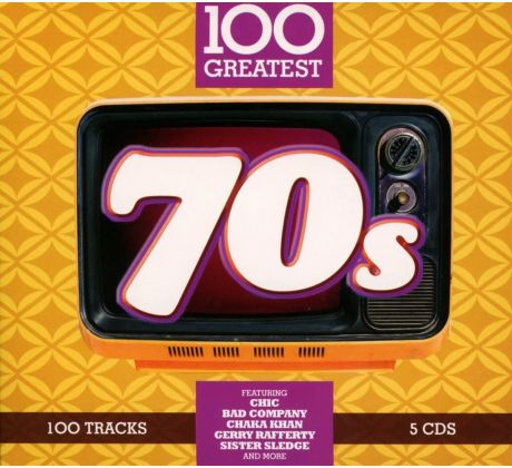 V.A. - 100 Greatest 70s (Seventies) (5CD) audio CD album