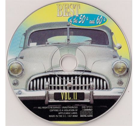 V.A. - Best of 50's and 60's vol.2. (CD)