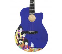 Mini Gitara Beatles – Gibson Acoustic Yellow Submarine (mini guitar)