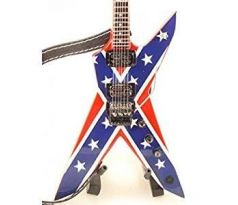 Mini Gitara Pantera – Dimebag Darrell - Dixie Rebel (mini guitar)