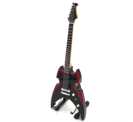Mini Gitara Kiss - Paul Stanley - Broken Mirror (mini guitar)