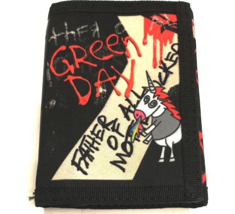 Green Day - Father Of All Motherfuckers (wallet/ peňaženka) CDAQUARIUS.COM Rock Shop