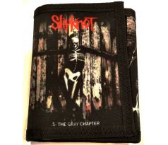 Slipknot - 5: The Gray Chapter (wallet/ peňaženka) CDAQUARIUS.COM Rock Shop