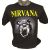 Nirvana - Band / Yellow Logo (t-shirt)
