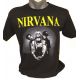 tričko Nirvana - Band / Yellow Logo (t-shirt)