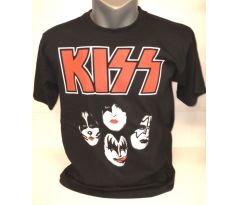 tričko Kiss - Tváre (t-shirt)