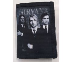 Nirvana - Band (wallet/ peňaženka) CDAQUARIUS.COM Rock Shop