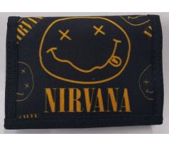 Nirvana - Smile (wallet/ peňaženka) CDAQUARIUS.COM Rock Shop