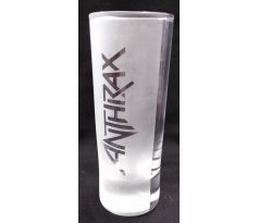 Anthrax (shot glass/ poldecák) CDAQUARIUS.COM Rock Shop
