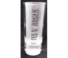 Guns N Roses (shot glass/ poldecák) CDAQUARIUS.COM Rock Shop