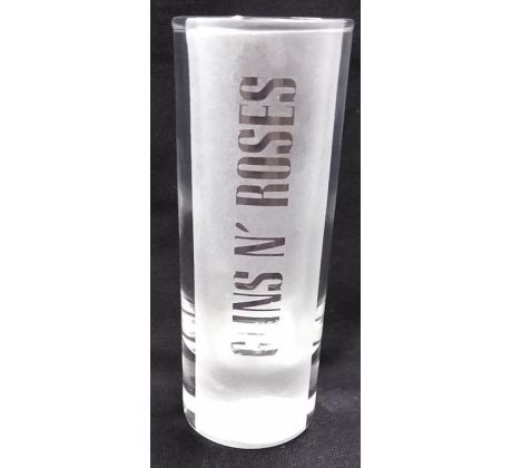 Guns N Roses (shot glass/ poldecák) CDAQUARIUS.COM Rock Shop