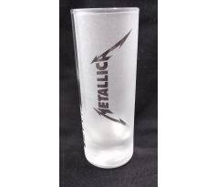 Metallica (shot glass/ poldecák) CDAQUARIUS.COM Rock Shop