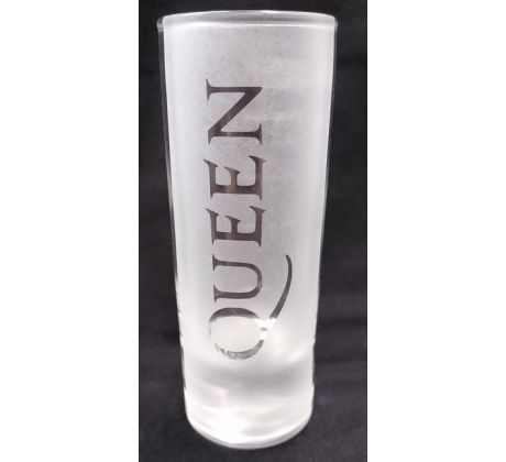 Queen (shot glass/ poldecák) CDAQUARIUS.COM Rock Shop
