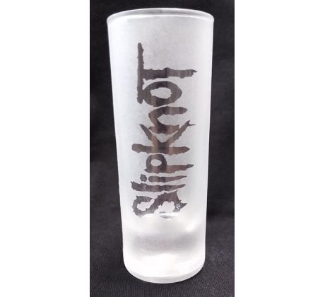 Slipknot (shot glass/ poldecák) CDAQUARIUS.COM Rock Shop