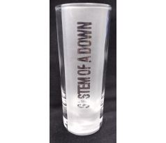 System Of A Down (shot glass/ poldecák) CDAQUARIUS.COM Rock Shop