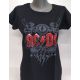 Dámske tričko AC/DC - Black Ice Lightning (Women´s t-shirt)