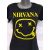 Nirvana - Smile - Dámske Tričko