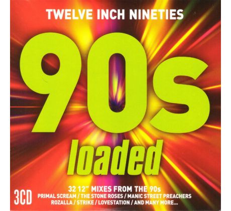 V.A. - Twelve Inch Nineties (90's) - Loaded (3CD)