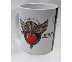 Bon Jovi - Band / Logo (mug/ hrnček) I CDAQUARIUS.COM Rock Shop