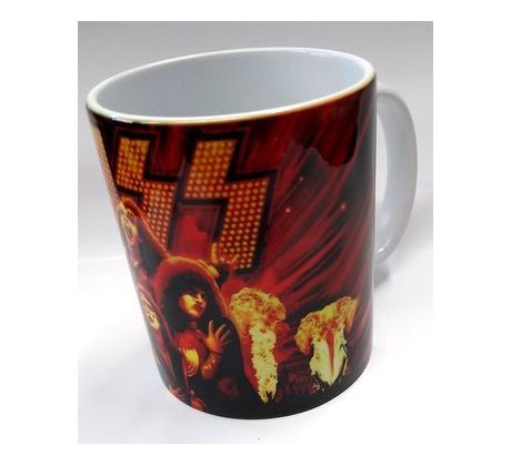 Kiss - Colour Photo (mug/ hrnček) CDAQUARIUS.COM Rock Shop