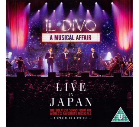 Il Divo - Live In Japan (CD+DVD) audio CD album