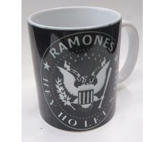 Ramones - Logo black/white 2 (mug/ hrnček) I CDAQUARIUS.COM Rock Shop