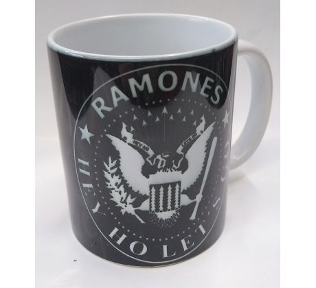 Ramones - Logo black/white 2 (mug/ hrnček) I CDAQUARIUS.COM Rock Shop