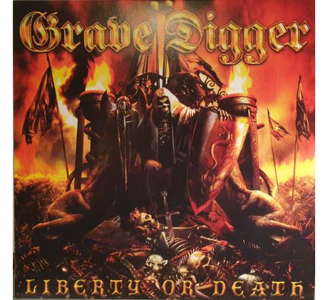 Grave Digger - Liberty Or Death (Limited Edition) red / LP