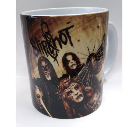 Hrnček Slipknot - band 3 (mug/ hrnček)